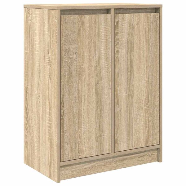 vidaXL Komoda Sonoma Oak 57x34x76 cm Drewno klejone