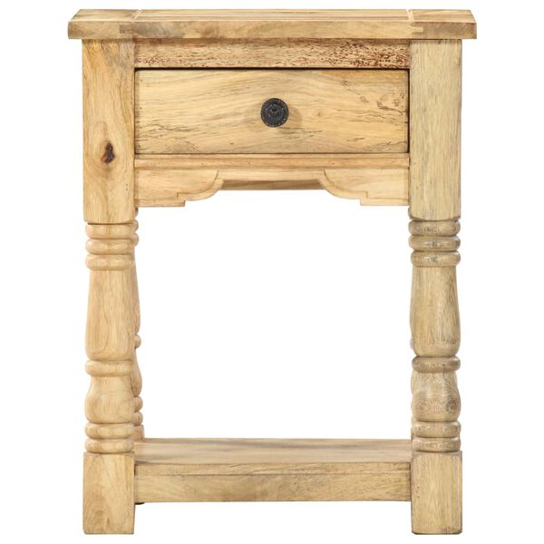 vidaXL Szafka nocna, 40 x 35 x 50 cm, lite drewno mango