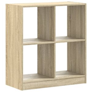 vidaXL Regał, dąb sonoma, 68,5x32x75 cm, materiał drewnopochodny