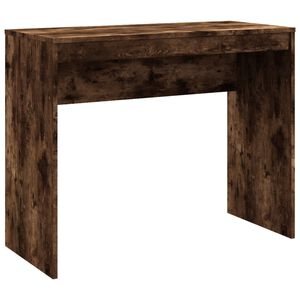 vidaXL Biurko, przydymiony dąb, 90x40x72 cm, materiał drewnopochodny