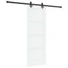 vidaXL Drzwi przesuwne ORKDAL 73,5 x 198,5 cm Drewno inżynieryjne
