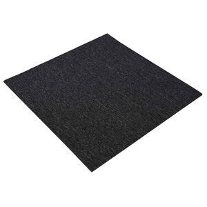vidaXL Płytka dywanowa ciemnoszary 50 x 50 cm 20 szt. PP i bitum