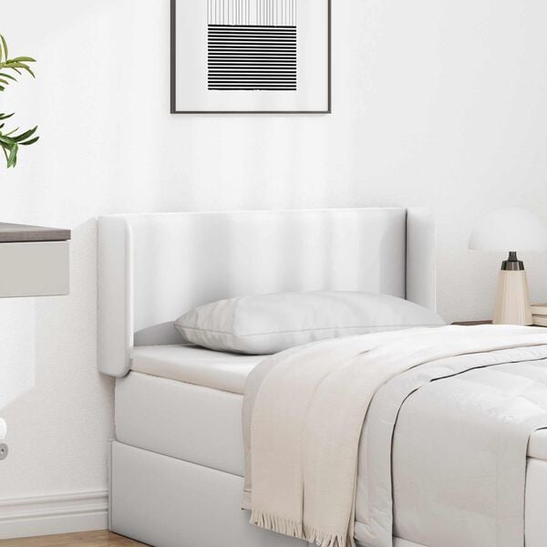 vidaXL Ucho Głowy Biały 40,5 x 40,5 x 4 cm PVC