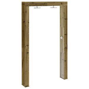 vidaXL Prysznic na zewnątrz Naturalny 137 x 23 x 226 cm