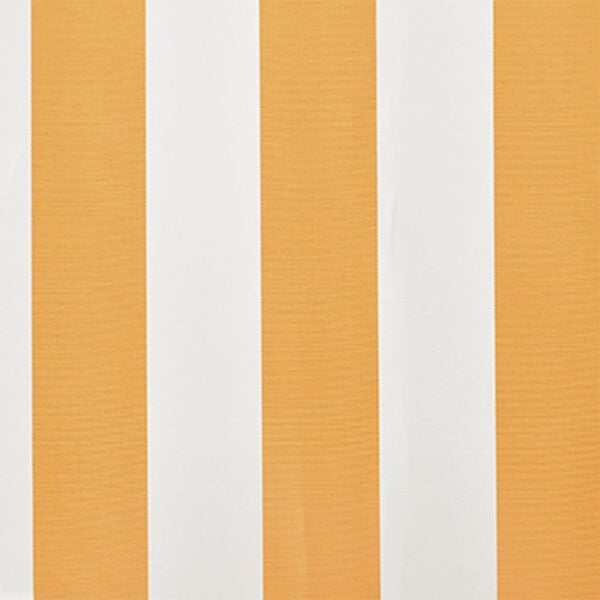 vidaXL Zadaszenie, żółty słonecznikowy i biały, 6x3 m (bez ramy)