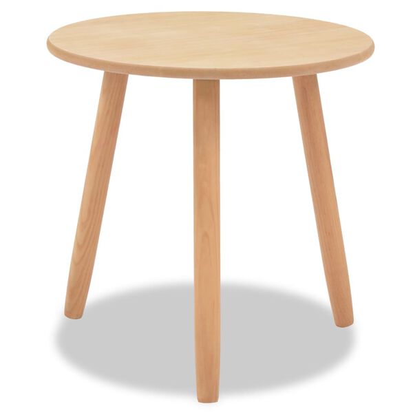 vidaXL Zestaw stolik&oacute;w bocznych, 2 szt., brązowy, lite drewno sosnowe