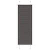 vidaXL Roleta plisowana czarna 45x100 cm Szerokość tkaniny 44,4cm