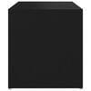 vidaXL Stolik, czarny, 59x36x38 cm, materiał drewnopochodny