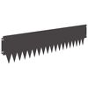 vidaXL Krawężnik do trawnika 30 pcs metal