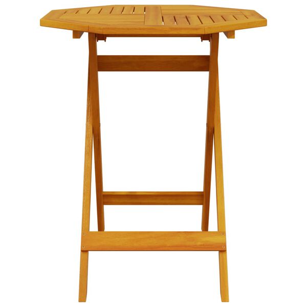 vidaXL 3-częściowy, składany zestaw mebli bistro, lite drewno akacjowe