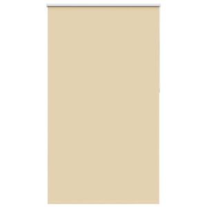 vidaXL Roleta zaciemniająca beżowa 140x210cm Szerokość tkaniny 136,6cm