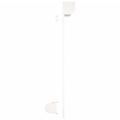 vidaXL Roleta zewnętrzna, aluminiowa, 110 x 130 cm, biała