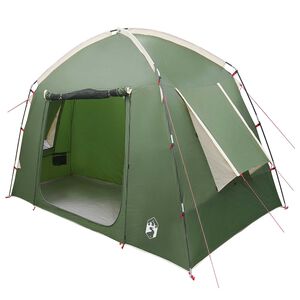 vidaXL Namiot domek z dachem zielony 210 x 210 x 138 cm Poliester