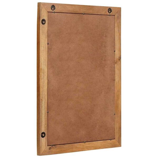 vidaXL Lustro łazienkowe Z lustrem Jasny Brąz 70 x 50 x 2,5 cm