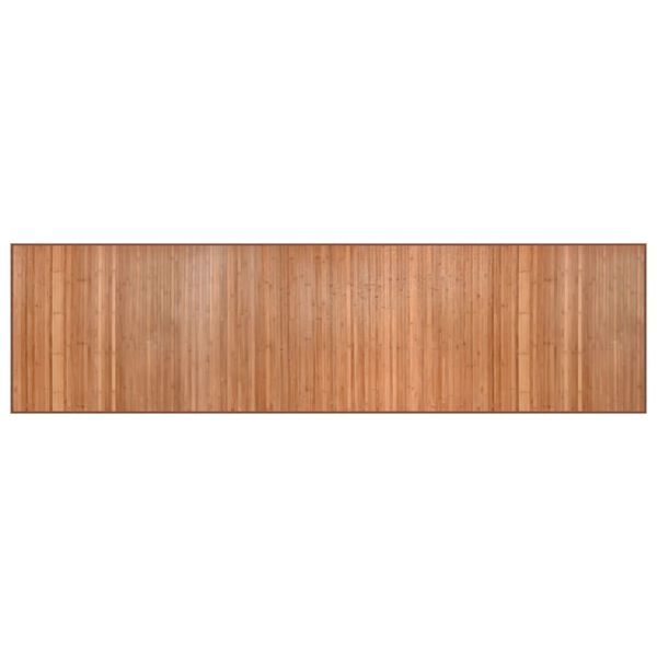 vidaXL Dywan prostokątny, naturalny, 80x300 cm, bambusowy