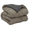 vidaXL Kołdra na cały rok Jasnoszary i antracytowy 200 x 140 cm