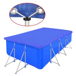 vidaXL Plandeka na basen, 90 g/m&sup2;, 394 x 207 cm