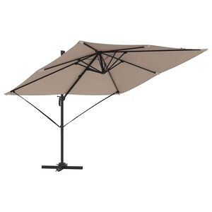 vidaXL Parasol Roma 286 x 284 x 265 cm Aluminium i Poliester