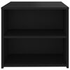 vidaXL Stolik boczny, czarny, 50x50x45 cm, materiał drewnopochodny