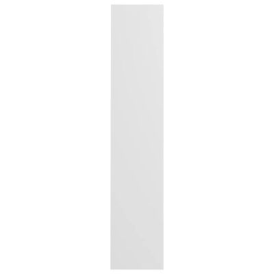 vidaXL Półki ścienne na buty, 2 szt., białe, 60x18x90 cm, płyta