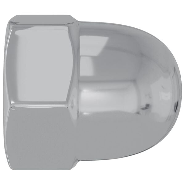 vidaXL Nakrętka 2 pcs Srebrny M6 x 10 mm Żelazo