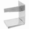 vidaXL Podp&oacute;rki do książek 2 szt. Srebrny 11 x 14 x 17,5 cm Aluminium