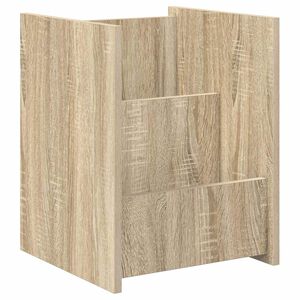vidaXL Regał na gazety Dąb Sonoma 35 x 35 x 45 cm Drewno inżynieryjne
