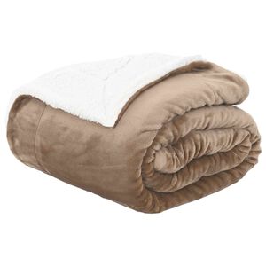 vidaXL Koc Camel 220 x 240 cm 2.67 kg Polar