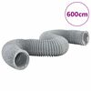 vidaXL Przew&oacute;d wentylacyjny PVC, 6 m, &Oslash;10 cm