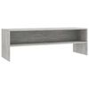 vidaXL Szafka pod TV, betonowy szary, 120x40x40 cm