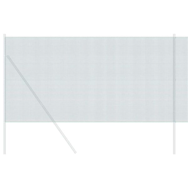 vidaXL Spawana siatka ogrodzeniowa Zielony 0.4 x 100 m