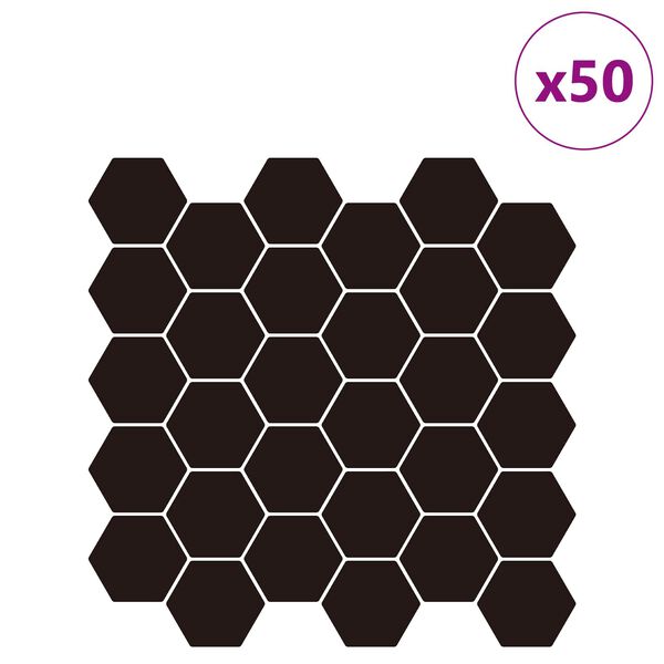 vidaXL Płytka w Kształcie Łuski Ryb 20 pcs Ciemna zieleń 30 x 30 cm