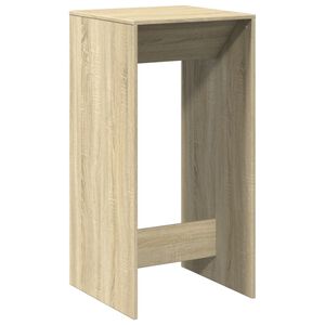 vidaXL Stolik barowy, dąb sonoma, 51x50x103,5 cm