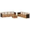 vidaXL Zestawy sof 9 pcs Lite Drewno Akacji