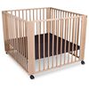 tiSsi Składany kojec dla dziecka Moritz, 90x95x75 cm, naturalny