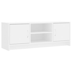 vidaXL Szafka pod TV, biała, 102x30x37,5 cm, materiał drewnopochodny