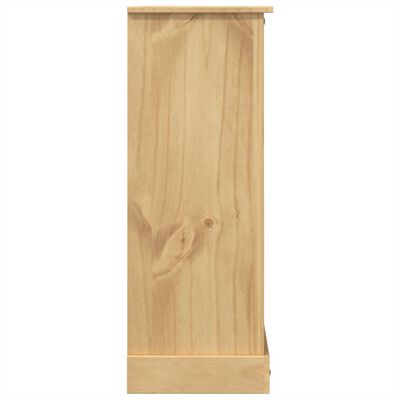 vidaXL Komoda Corona, 80x43x114 cm, lite drewno sosnowe
