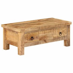 vidaXL Stolik kawowy z litego drewna mango, 90x45x35 cm