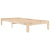 vidaXL Rama ł&oacute;żka, lite drewno sosnowe, 90 x 200 cm