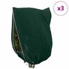 vidaXL Osłony Fleece dla Roślin Przed Przymrozkami 3 pcs Zielony