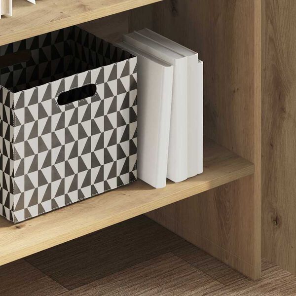 vidaXL Szafka na książki Dąb rzemieślniczy 60 x 35 x 180 cm