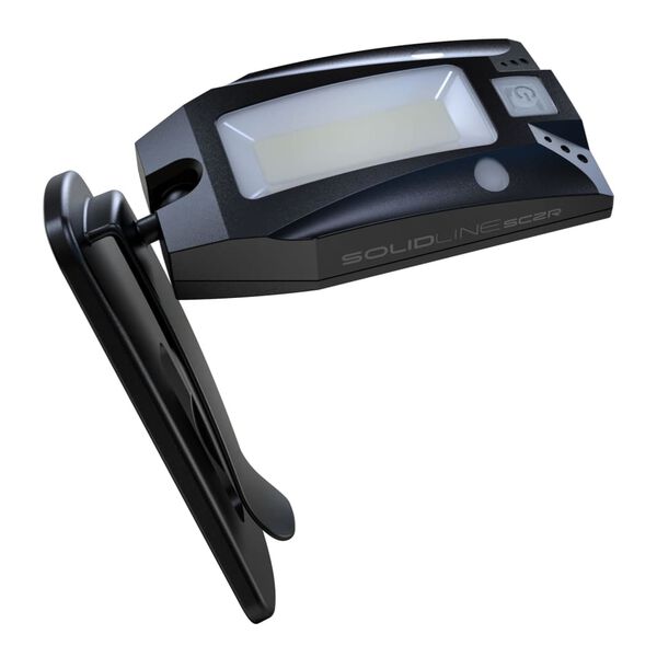 SOLIDLINE Akumulatorowa latarka z klipsem SC4R, 200 Lm