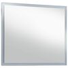 vidaXL Ścienne lustro łazienkowe z LED, 80 x 60 cm