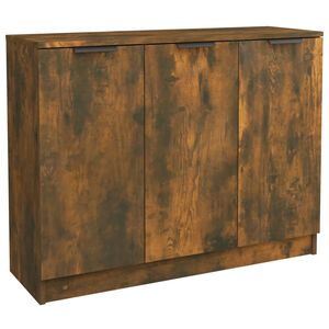 vidaXL Szafka, przydymiony dąb, 90,5x30x70 cm, materiał drewnopochodny