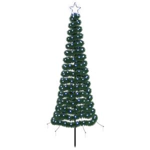 vidaXL Choinka błyszcząca LED z kolcem do ziemi EKENAS 180 cm 220 LED