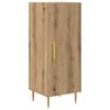 vidaXL Highboard 2 pcs Dąb rzemieślniczy Materiał drewnopochodny