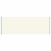 vidaXL Zwijana markiza boczna na taras, 220x600 cm, kremowa