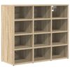 vidaXL Szafka na buty 77,5 x 30 x 67 cm Drewno inżynieryjne dąb Sonoma