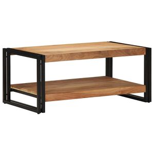 vidaXL Stolik kawowy 90x50x38 cm Drewno lite Akacja