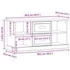 vidaXL Szafka pod telewizor Dąb rzemieślniczy 99,5 x 35,5 x 48 cm